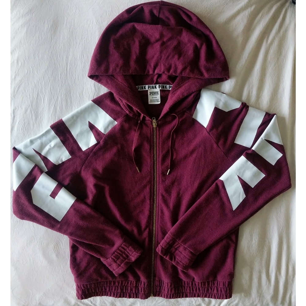 PINK VS zip-up Hoodie